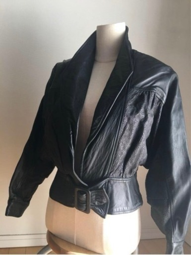 Spanish lamb leather jacket 仔羊革 ジャケット