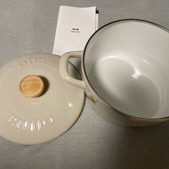 決まりました　ブルーノ　ホーロー鍋