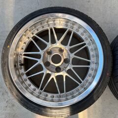 WORK レザックス REZAX 17インチ 9j 2本 希少品の画像