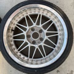 WORK レザックス REZAX 17インチ 9j 2本 希少品の画像