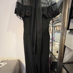 2/9迄 リリーブラウン チュール刺繍ロンパースの画像