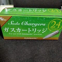 ソーダマシーン、ガスカートリッジ付の画像