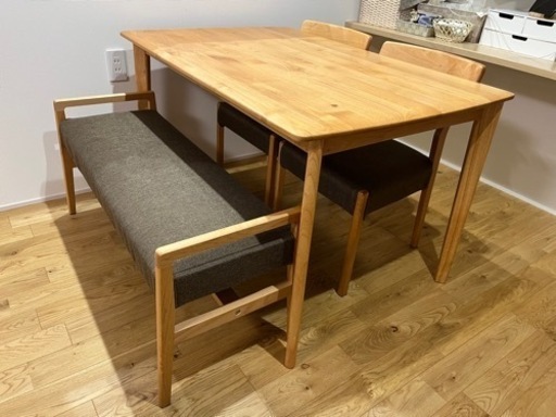 ニトリ ダイニングテーブル チェア ベンチ