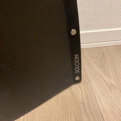 SOLCION 折りたたみ椅子 パタット320 PATATTO320 ブラック 高さ32cm PT3205の画像