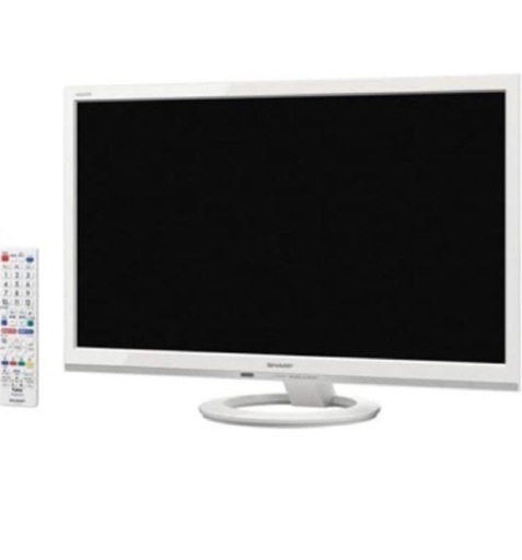 sharp lc-24k40 白　テレビ
