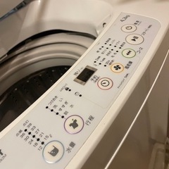 洗濯機　竿付きの画像