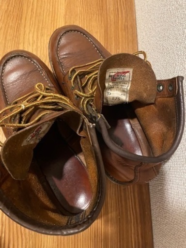RED WING EUR40 25センチ相当　※一部革がかたい箇所有