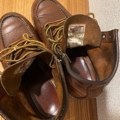 RED WING EUR40 25センチ相当 ※一部革がかたい箇所有
