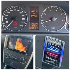 全てコミコミ25万円💵 ✨全般問題なし🆗 CVT修理済み🔧 メルセデス・ベンツ Aクラス🚘 W169 A180 アバンギャルド プレイリスト 9万キロ ✨車検2年つき！の画像