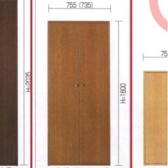 ★収納建具★扉&固定枠★NAiS KRTV181FN★取説ありますの画像