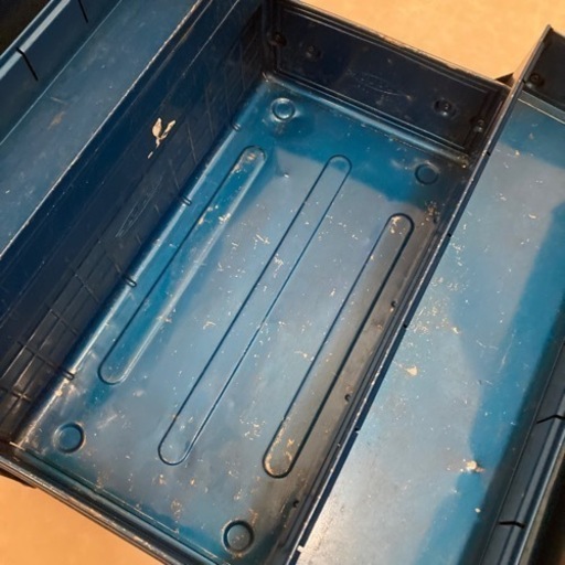 道具箱　工具箱　職人　ブリキ