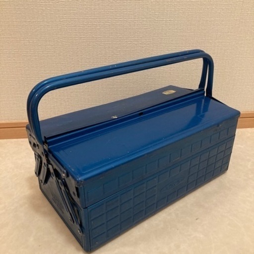 道具箱　工具箱　職人　ブリキ