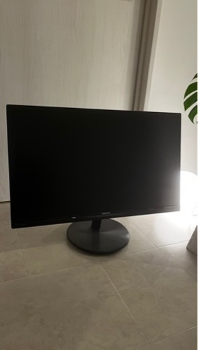 ブラック　27インチフルHDモニター