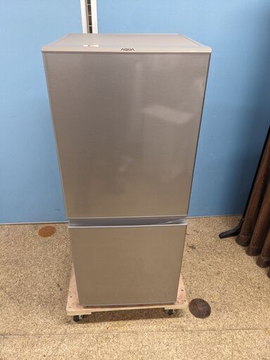 ☆AQUA 2ドア冷凍冷蔵庫 126L 2021年製 AQR-13K(S) 大容量 壁ピタ設置