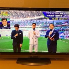 46型LED Blu-ray内蔵テレビ　SHARP アクオス