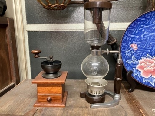コーヒーサイフォン、ミルセット