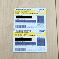 ANA 株主優待券 割引券