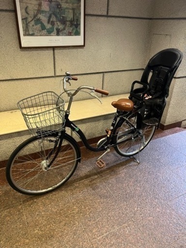 自転車26インチ ポリーニ 子ども乗せ OGK 非電動