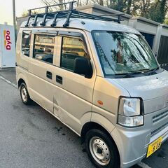 乗って帰れます：総額25万円：車検R7年04月07日まで：平成19年：スズキ　エブリイバン：AT：8万キロ台：下取り可能の画像