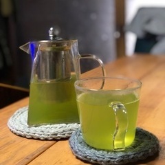 ハンドメイド:毛糸のコースターの画像