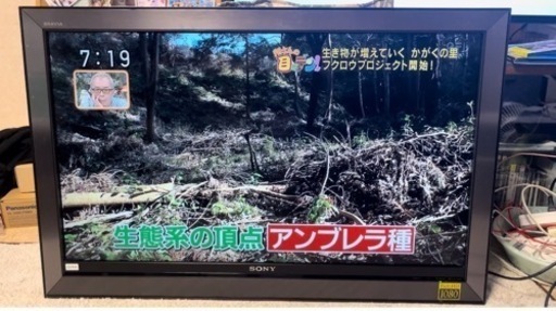 SONY BRAVIA 40型液晶TV（2007年製）