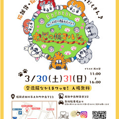 猫好き大集合のイベント第２弾を開催します😻追加情報♪ - イベント