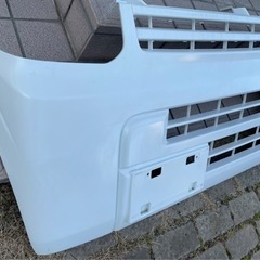 ⭐️日産NV100クリッパー DR-17Vフロントバンパー ホワイト中古美品⭐️⭐️の画像