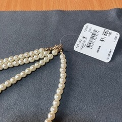 新品未使用品❗️タグ付き　パールネックレス　入学、卒業、結婚式、普段使いに😊の画像