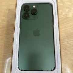 整備済み品】Apple iPhone 13 Pro 256GB アルパイングリーン SIMフリー