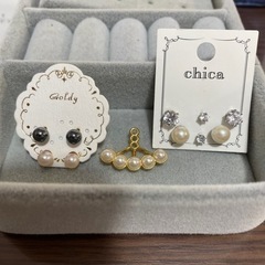 スタッドピアス　セット