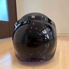 バイク用ヘルメット　スモークシールド付の画像
