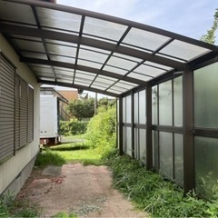 ユニットハウス　ウッドデッキ　別荘　組み立て式　ガレージの画像