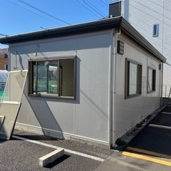 ユニットハウス　ウッドデッキ　別荘　組み立て式　ガレージの画像