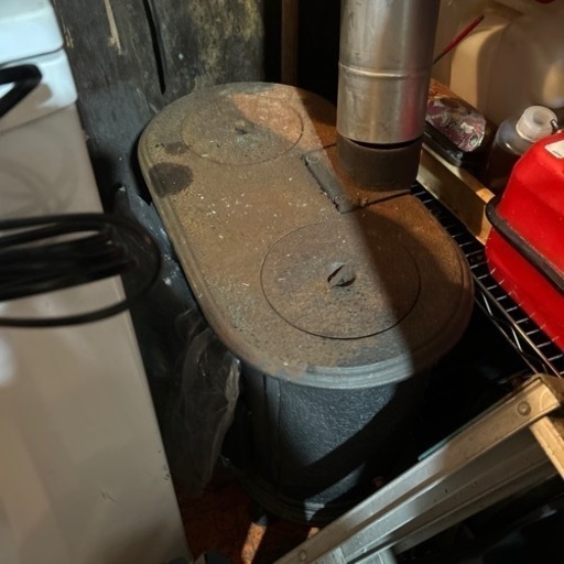 購入者決定‼️薪ストーブ　中古　フロントガラス欠品