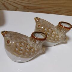 昭和レトロ　ふぐの徳利　二個組の画像
