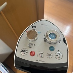 扇風温風機の画像