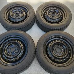 175/65R14 スタッドレスタイヤホイール4本セット ダンロ...