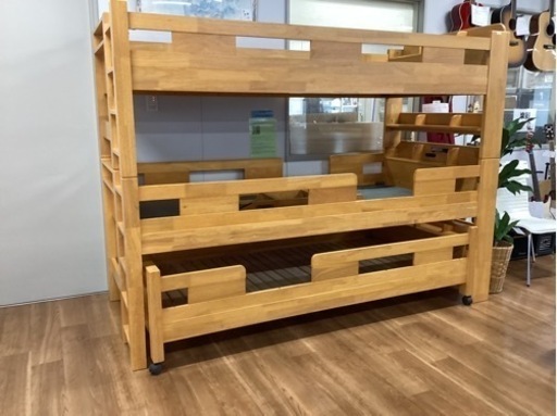 3段ベッド【町田市再生家具】　232747