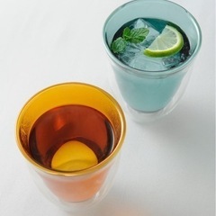 ブルーノペアグラスBRUNO二重ガラス生活雑貨 食器 コップ、ペアグラスの画像