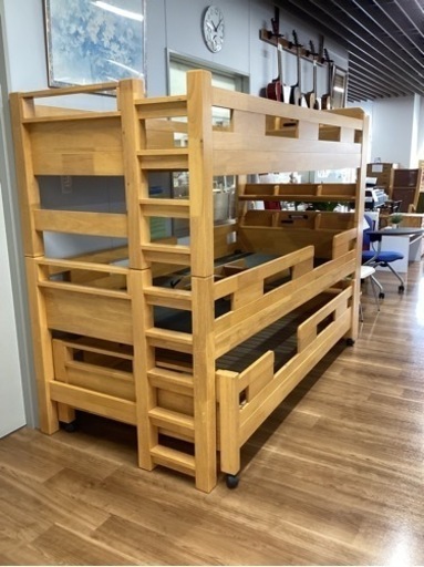 3段ベッド【町田市再生家具】　232747