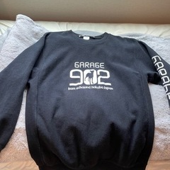 <<レア>>白馬902 トレーナーブラック　XLの画像