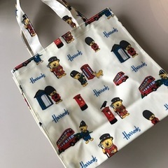 ハロッズ Harrods テディベア トートバッグ