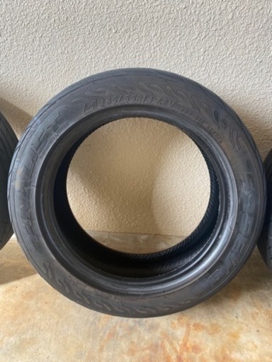 【売れました】FINALIST 595 EVO 165/55R14 72V 4本セット（2本はホイール付き）　14インチ タイヤ ホイ