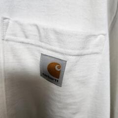 カーハート🤎白Tシャツ XLの画像