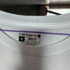 カーハート🤎白Tシャツ XLの画像