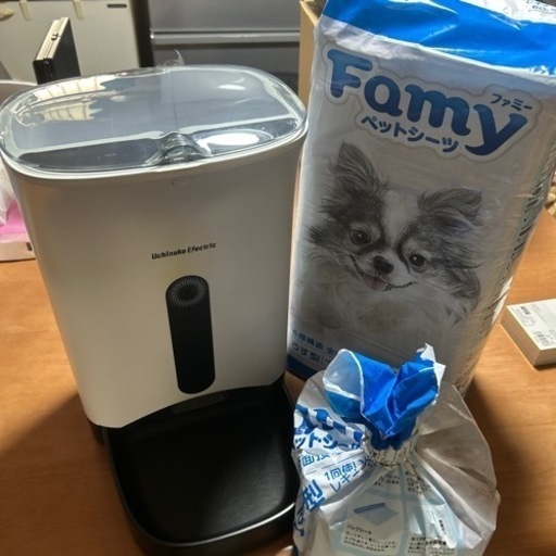 カリカリマシーン＆トイレシーツ