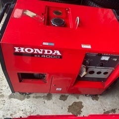 HONDA 発電機 EX4000 引き取り限定の画像