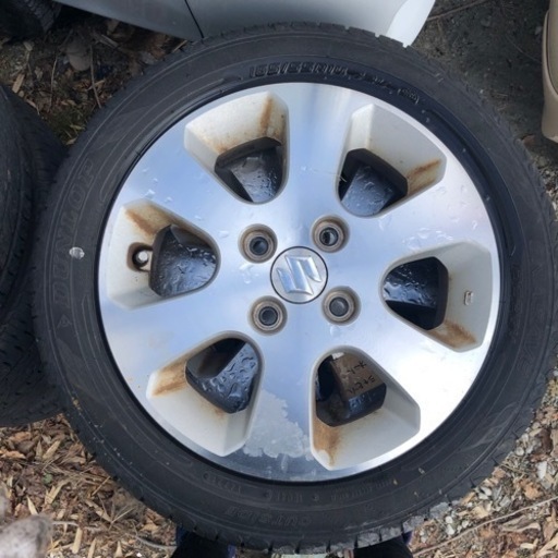 スズキ　純正ホイル　165/55RR14 タイヤ