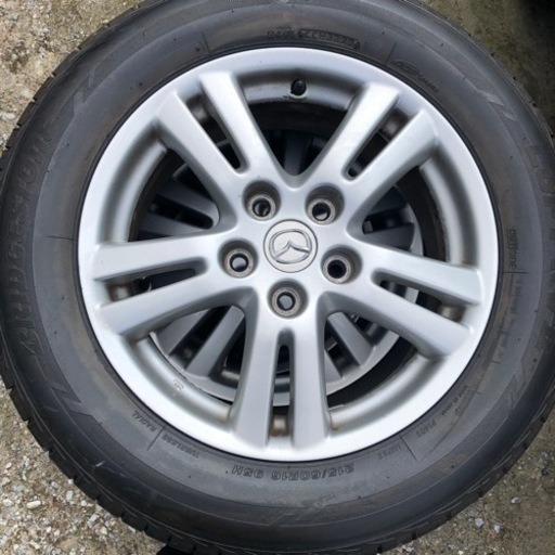 215/60R16 タイヤ　マツダ純正ホイル付き