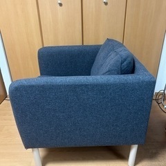 IKEA/イケア 1人用ソファ VISKABACKA （状態良）の画像
